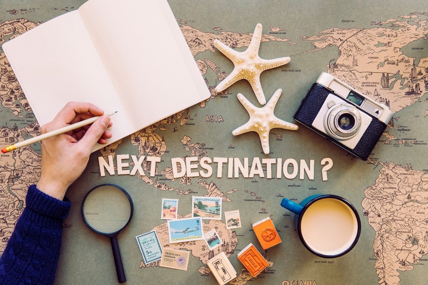 Planning vacation destinations